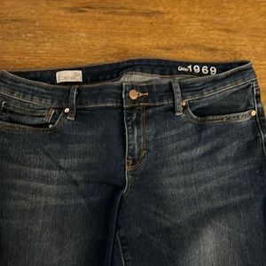 GAP ladies pre-owned sexy boot jeans 32r